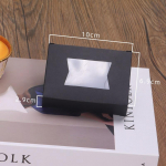10 tk Armastuss&uuml;da L&auml;bipaistva Aknaga J&otilde;upaberist Pappkarp DIY K&auml;sitsi Valmistatud Seebi Pakendamiseks Papp Pulmapeo Kingikarbid 10x6.9x2.9cm