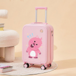 &Uuml;li&otilde;pilaste vaikne universaalratta parooliga pardakohver, 18-tolline 20-tolline multikas lastele m&otilde;eldud l&otilde;bus&otilde;iduvarraste vabaaja reisikohver 18 inch must