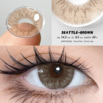 EYESHARE Color Contact Lenses Latest Model 2PCS Black Natural Soft Lenses Brown Beauty Lenses Gray Lenses Annual Color Makeup Blue Lenses