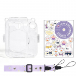 Fujifilm Instax Mini 12 l&auml;bipaistva kaamera&uuml;mbrise kaitsekoti kate koos &otilde;larihma hoiukotiga