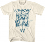 Weezer B&auml;nd Puuvillane T-s&auml;rk Vintage Unisex Unisex Hip Hop T-s&auml;rk Mood L&uuml;hikeste Varrukatega T-s&auml;rk &Uuml;lem&otilde;&otilde;dulised Unisex T-s&auml;rgid Streetwear Topid R&otilde;ivad XL