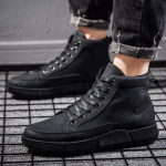 Meeste tossud Tenis Zapatos Hombre Vanaaegne Mood Meeste Vabaaja Tossud 2024 Uus 39 must