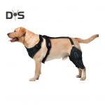 Koerte p&otilde;lvetugi selja jala jaoks, koera puusa p&otilde;lve jala tugi, koera eesmise ristatisideme tugi puusaliigese d&uuml;splaasia korral, koera artriit, koera p&otilde;lvekedra nihestused M