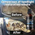 Esitulede parandusvedelik 30ml auto esitulede l&auml;&auml;tse poleerimisvahend esitulede taastaja esitulede kollasuse parandamiseks CHINA