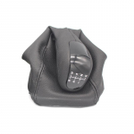 K&auml;iguvahetushoova nupp, varras, manuaalne 6-k&auml;iguline k&auml;iguvahetus Mercedes Benz C-klassi W203 S203 nahast geitori pakiruumi katte auto stiil