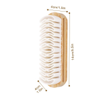 Leeseph Suede Brush Kingade puhastushari Krepp-seemisnahast kingahari seemisnaha ja nubuki puhastamiseks saapadel Kingad ja jakid Clean Gadget