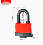 Vastupidav veekindel tabalukk kestalukk v&auml;listingimustes veekindel vargusvastane lukk v&auml;lisveoauto kangutamisvastane lukk r&otilde;du akna lukk