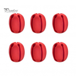 6 tk &otilde;ngeritv fikseeritud pall 4/5/8/9/10MM 5 auguga, kriimuvaba korduvkasutatav kalapuuk kaitseklamber Kinnitust&ouml;&ouml;riistad Kalastustarvikud kollane