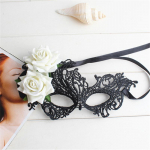 Maskeraadimask Naiste Veneetsia mask P&auml;ris elegantne daami maskeraadi tumesinine v&auml;rv