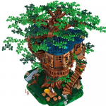 3036 TK Puumaja Kahev&auml;rvilised Lehed &Uuml;hilduv 21318 6007 Ehitusklotsid Tellised J&otilde;ulud S&uuml;nnip&auml;ev M&auml;nguasi Kingitus LAOS