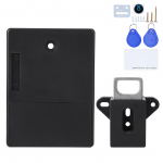 125KHz Smart Cabinet Lukk Elektrooniline RFID-kaardi avamine Puudub puuri garderoobi Sauna LockerBlack must