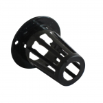 10tk/komplekt Black Mesh Pot Net Cup Basket Hydroponic Plant Grow Clone 3.4cm