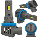 2 szt H11 żar&oacute;wki LED 9V-32V CANBUS CSP 8000lm białe mocne Off-Road