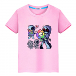 Dandys World prindiga T-s&auml;rk lastele poisile 10 aastat &Uuml;laosad 100% puuvillast multikatega anime l&uuml;hikese uhkusega t-s&auml;rk y2k one piece t&uuml;drukute riided 150