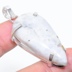 Rainbow Moonstone Handmade 925 Sterling Silver Jewelry Pendant 2.21 n9z68