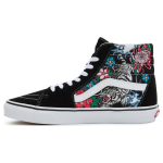 Vans Sk8-Hi Tiigermustriga Lilleline Unisex Tossud Must Mitmev&auml;rviline T&otilde;eline Valge VN000BW76GL 43 black