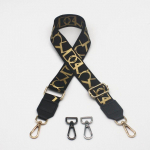 Reguleeritavad kootud laiad rihmad naiste kottidele &ndash; mitmek&uuml;lgsed diagonaalsed &otilde;larihmad Light Gold Buckle