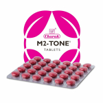 Charak Pharma M2Tone Tabletid Naiste Tervise & Menstruaalts&uuml;kli Tervise jaoks | Hormonaalse Tasakaaluh&auml;ire Ravim - 30 Tabletti