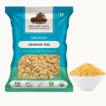 Orgaaniline Toor Dal (Arhar Dal) - 450g | K&otilde;rge valgusisaldusega & 100% mahe | NPOP sertifitseeritud I Mahe sertifikaadiga