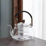 Klaastala kann Spetsiaalne teekann elektrilise keraamika veekeetja jaoks Kodumajapidamises kasutatav teekomplekt, paksendatud k&otilde;rge temperatuuriga teekann