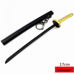 Deemonitapja Kamado leegi ja tuule samba m&otilde;&otilde;ga v&otilde;tmehoidja ripatsm&auml;nguasi, 17 cm 17cm