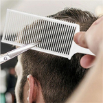 Juuksuri kammik&otilde;vera lame kamm, kamm, kuumakindel kamm, juhtkammi osa One Size