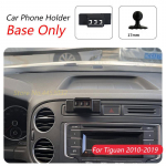 Volkswagen Tiguan 2010-2019 Auto telefoni hoidik Spetsiaalne fikseeritud kinnitusalus 17mm Ei blokeeri &otilde;huava Siseosade tarvikud