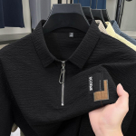 Polo s&auml;rk Hingav poollukuga l&uuml;hikeste varrukatega T-s&auml;rk Meeste avar suur suurus Pullover Kraega Aluss&auml;rk M