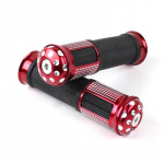 Universaalsed kummist mootorratta 7/8-tollised juhtraua k&auml;epidemed Mootorratta gaasihoova k&auml;epideme k&auml;epidemed sobivad punane