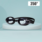 -1.5 Kuni -9.0 L&uuml;hin&auml;gelikkuse Ujumisprillid Retseptiga Veekindlad Udustamisvastased Ujumisprillid Silikoon Diopteriga Sukeldumisprillid T&auml;iskasvanud Teismelised black