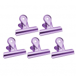 5 tk Pulliklambrid V&auml;rvilised Faili Raha Klambrid Bulldog Paberiklambrid Kodu Kontor Kool K&ouml;&ouml;k T&ouml;&ouml; Kunstitarbed