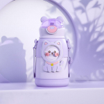 Kawaii Thermos Cup armas veepudel lastele koolit&uuml;drukute kohvikruus &otilde;lgedega 316 roostevabast terasest isolatsiooniga vaakumkolvid without sticker