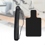 38 X 22 in Pilates Reformer Towel Pad for Home Gym Accessory Black