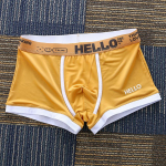Tippbr&auml;nd Solid Boxer Meeste Aluspesu Bermuda Ropa Sisustus Meeste Bokserid Cuecas Masculinas Mees Calzoncillos M-3XL PA3202 L