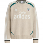 Adidas Originals Adicolor Adi &Uuml;mmarguse kaelusega Kirjaga Kampsun Unisex Kampsun Helepruun JL8363 XS