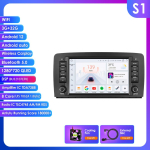Hizpo 2Din Android 13 Autoraadio Mercedes Benz R-klassi W251 R300 R280 R320 2005-2017 jaoks Multimeedia Video M&auml;ngija Navigatsioon Intelligentne RDS GPS Carplay S1 8Core 3G 32G