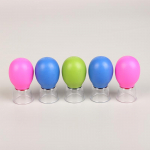 5 tk silikoonkuppu massaažitops kehale n&auml;ole kaelale silmamassaaži vaakumpaak keha n&auml;ohooldus, vananemisvastane ilut&ouml;&ouml;riist