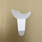 Silikoonripsmetu&scaron;&scaron; Eyelash Shield aplikaator Guard Tool Multifunktsionaalne ripsmete lauv&auml;rvi padjad korduvkasutatavad ripsmete juhendid 1 pc valge