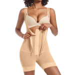 Naiste &uuml;hev&auml;rviline kitsa taljega vormiv topp k&otilde;hu vormiv bodysuit S beige