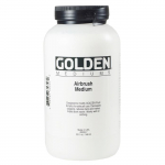 M&eacute;dium acrylique dor&eacute;e : M&eacute;dium pour a&eacute;rographe 946ml