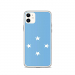 Coque T&eacute;lephone Drapeau &Eacute;tats f&eacute;d&eacute;r&eacute;s de Micron&eacute;sie &ndash; iPhone 11