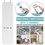 12V UUS Nutika Kodu Motoriseeritud Keti Ruloo Automaatikakomplekt Juhtimine Puldi ja MOBIILIRakenduse Kaudu Alexa/Google/WiFi