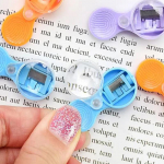 10 tk armas taskuga &otilde;pilaste pliiatsiteritaja Mini 2,0 paksu juhtmega pliiatsiteritaja juhtmed kaasaskantavad teritaja koolitarbed 10 Pcs