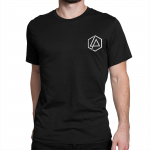 Meeste Naiste Muusikab&auml;nd Linkinparks Logo T-s&auml;rgid Rock Puuvillased Riided L&uuml;hikeste Varrukatega &Uuml;mara Kaelusega T-s&auml;rk Kingitus T-s&auml;rgid S