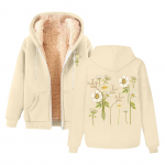 Meeste ja naiste mood Sama mantel fliisist paksu kapuutsiga kapuutsiga kardigan XXXL