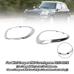 2X Kroomitud Esitulede &Auml;&auml;risr&otilde;ngad Mini Cooper R60 Countryman 2011-2016 jaoks