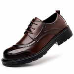 Must ametlik meeste nahast king Klassikaline retro mitmek&uuml;lgne stiil Igap&auml;evane vabaaeg &auml;ripidu Elegantne ja n&auml;gus t&auml;iskasvanu king 38
