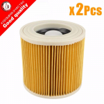 2tk/partii asendus&otilde;hu tolmufiltrite kotid Karcheri tolmuimejate osadele Kassett HEPA filter WD2250 WD3200 MV2 MV3 WD2 WD3