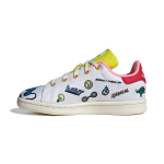 Aaron Kai x adidas Stan Smith Primeblue V&auml;ike Laps Kritseldused Laste Tossud Valge Pilvevalge Elavaltroheline FY2687 28