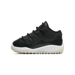 Air Jordan 11 Retro Low TD 72-10 Beebi tossud Must Valge Seil 505836-001 25